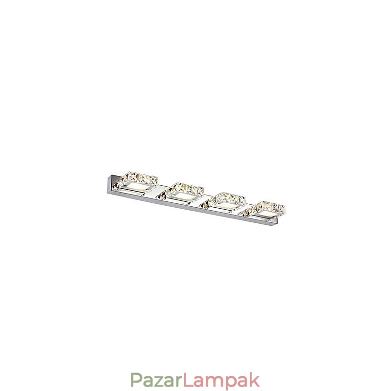Fürdőszoba Hiússág Light Crystal Make Up Mirror Light 4 lámpa Fürdőszoba hálószoba világítás