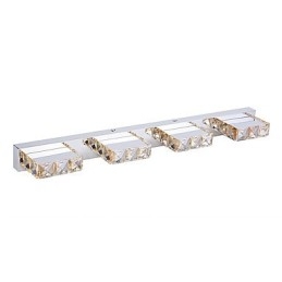 Fürdőszoba Hiússág Light Crystal Make Up Mirror Light 4 lámpa Fürdőszoba hálószoba világítás