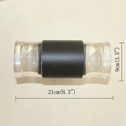 Integrált egyszerű funkció a környezeti fényű fali lámpákhoz