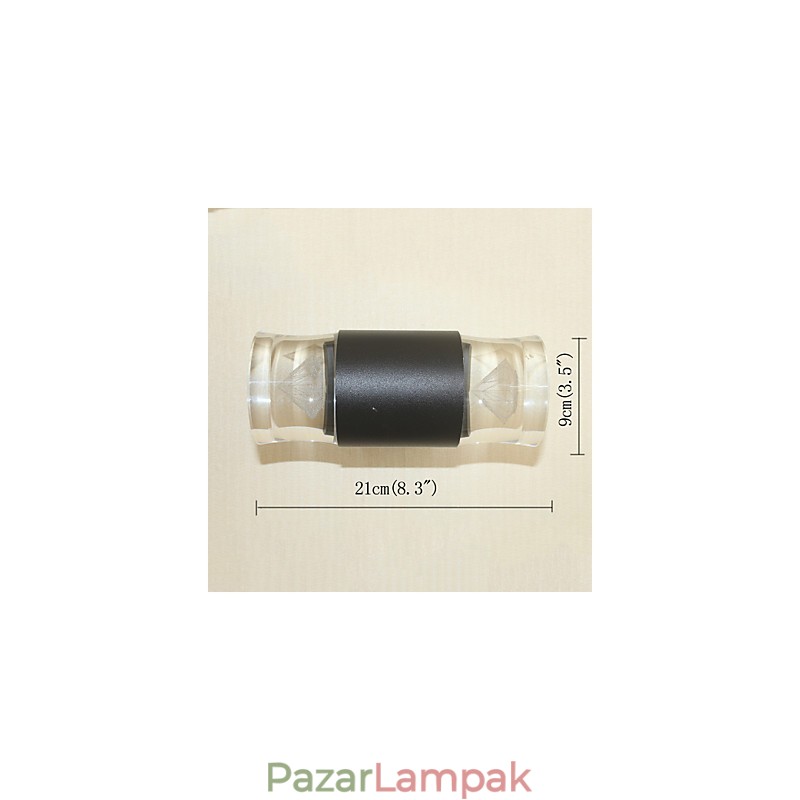 Integrált egyszerű funkció a környezeti fényű fali lámpákhoz