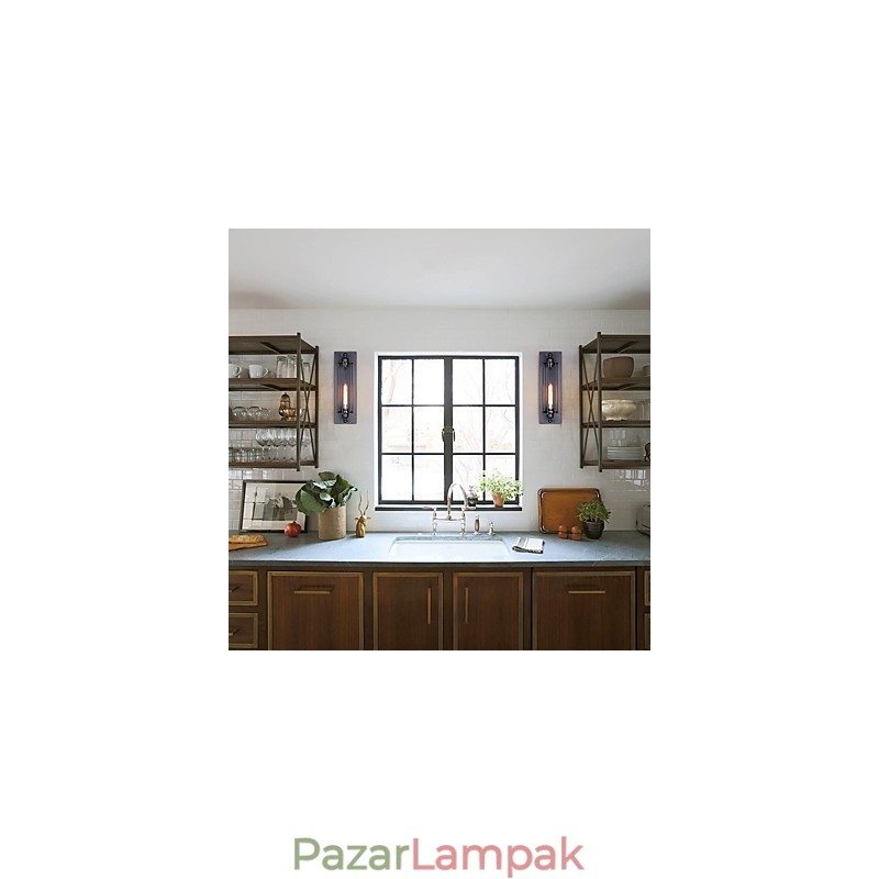 Rusztikus Lodge Country Retro Vintage festési funkció mini stílusú környezeti fényű fali lámpákhoz fali lámpákhoz