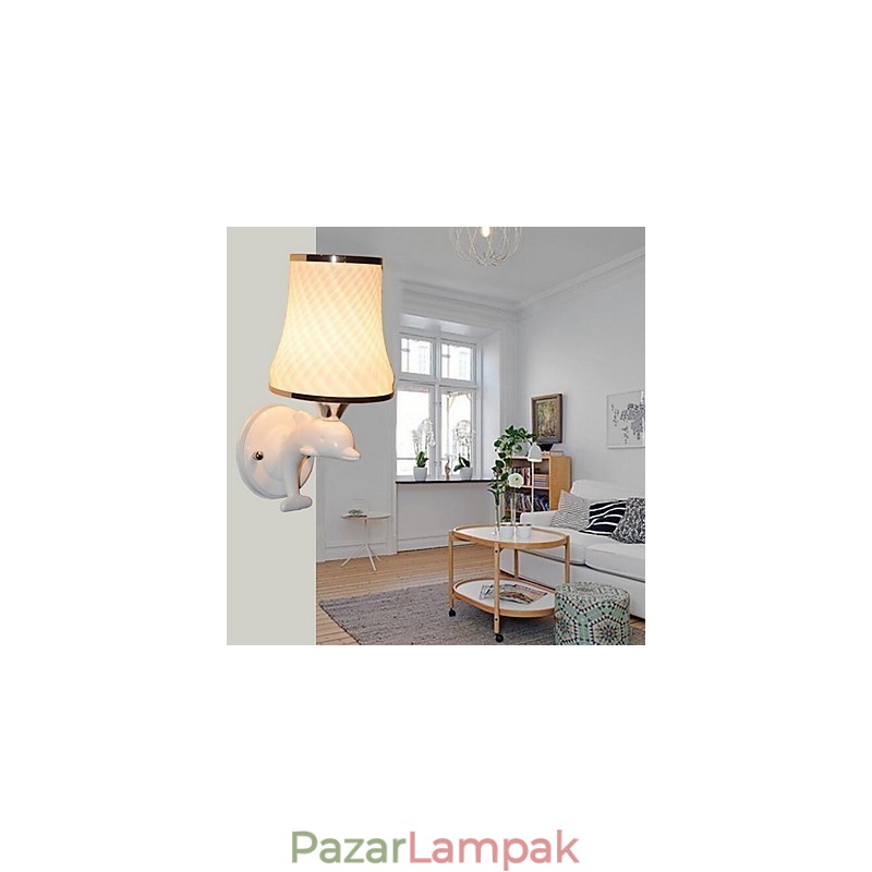 Vintage galvanizált jellemző alsó lámpa fali lámpa fali lámpa