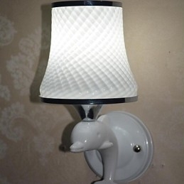 Vintage galvanizált jellemző alsó lámpa fali lámpa fali lámpa