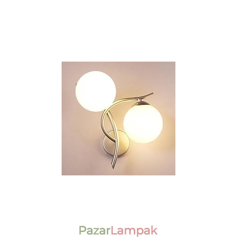 Modern divatos fali lámpa Iron Art hálószoba ágy fali lámpa étkező dolgozószoba lámpa