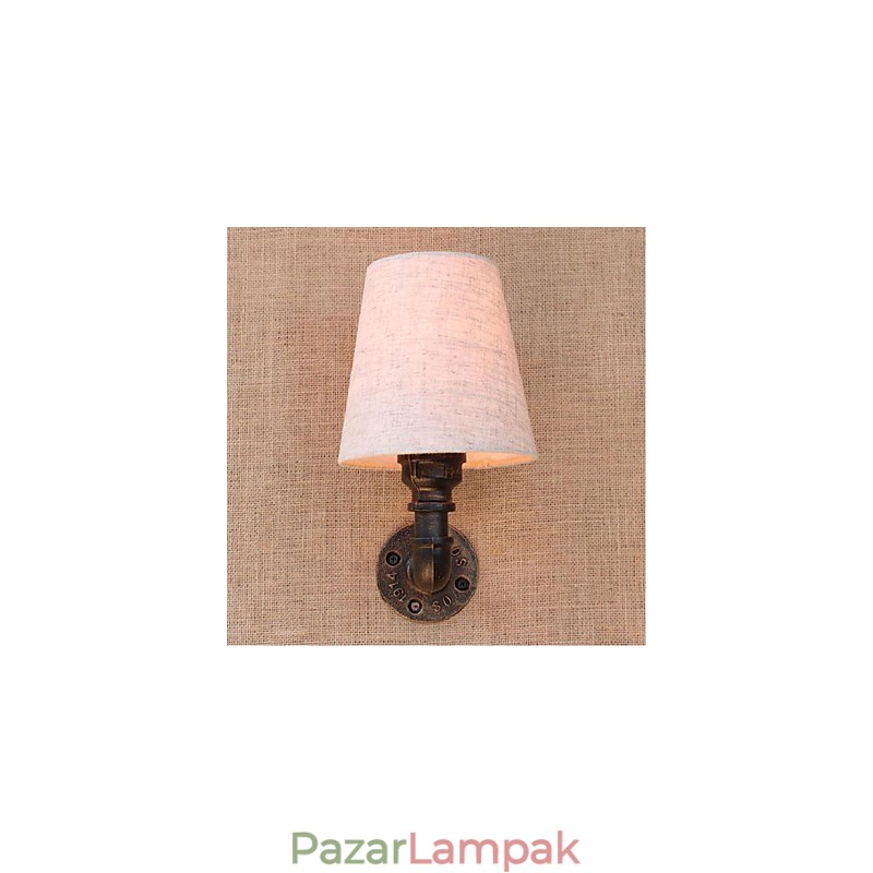 Rusztikus Lodge sárgaréz funkció Ambient Light falilámpákhoz