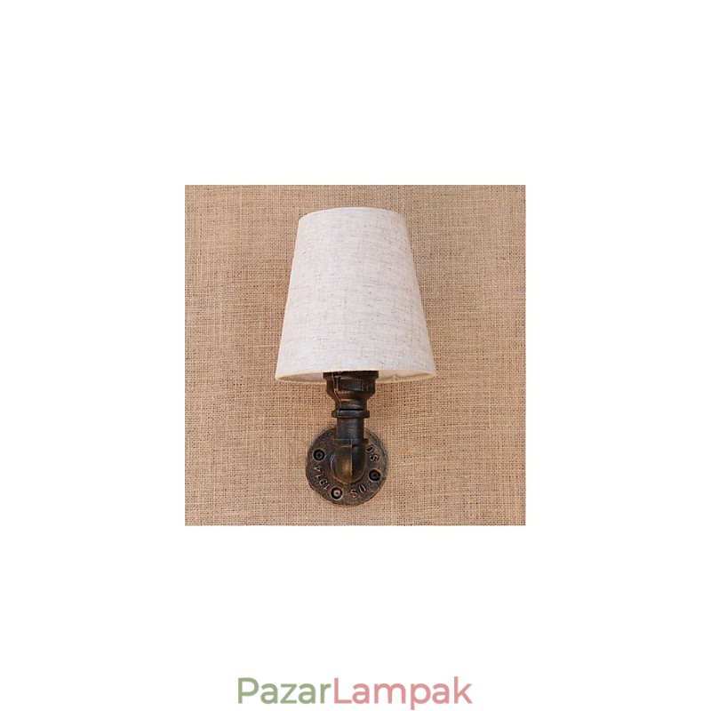 Rusztikus Lodge sárgaréz funkció Ambient Light falilámpákhoz