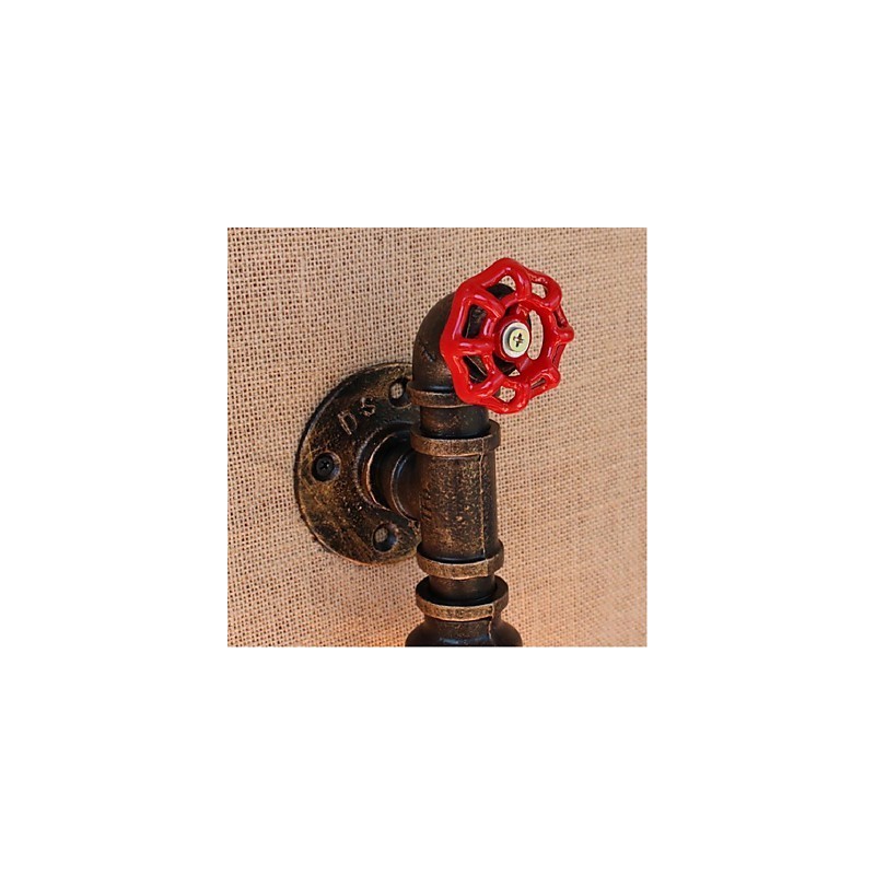 Nosztalgia Simple Water Pipe dekoratív kis fali lámpa fali lámpa