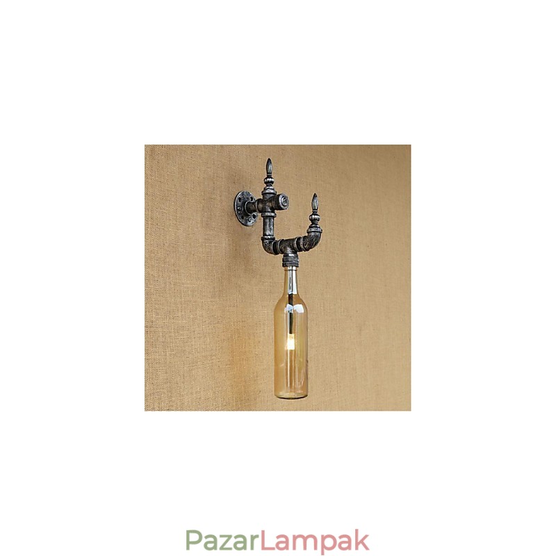 Rusztikus Lodge ezüst funkció az Ambient Light falilámpákhoz