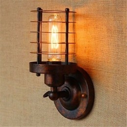 Rusztikus Lodge Country Antique Brass Feature Ambient Light falikar falilámpákhoz