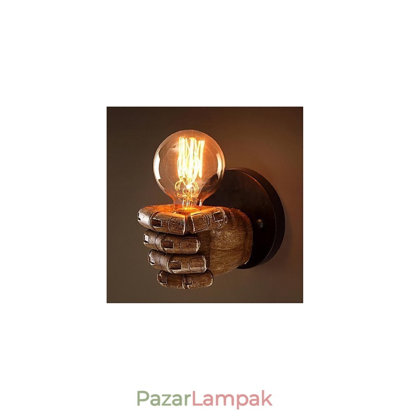 Rusztikus páholyfestési funkció környezeti fényű falilámpákhoz