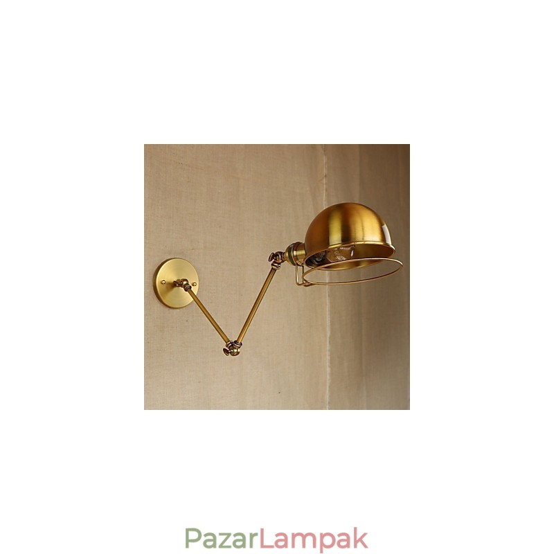 Ipari retro európai stílusú falu karakteres világítás Dekoratív fali lámpa Vaskar