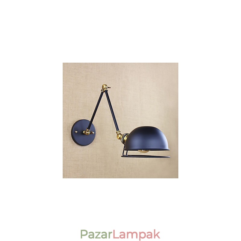 Ipari retro európai stílusú falu karakteres világítás Dekoratív fali lámpa Vaskar