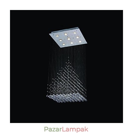 Modern, modern Crystal króm fém süllyesztett tartó Modern, modern Crystal króm fém süllyesztett tartó