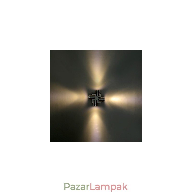 Lámpa Éjjeli lámpa Fali lámpa Hálószoba Nappali Hotel Folyosó Modern Minimalista Kreatív Kereszt fali lámpaV