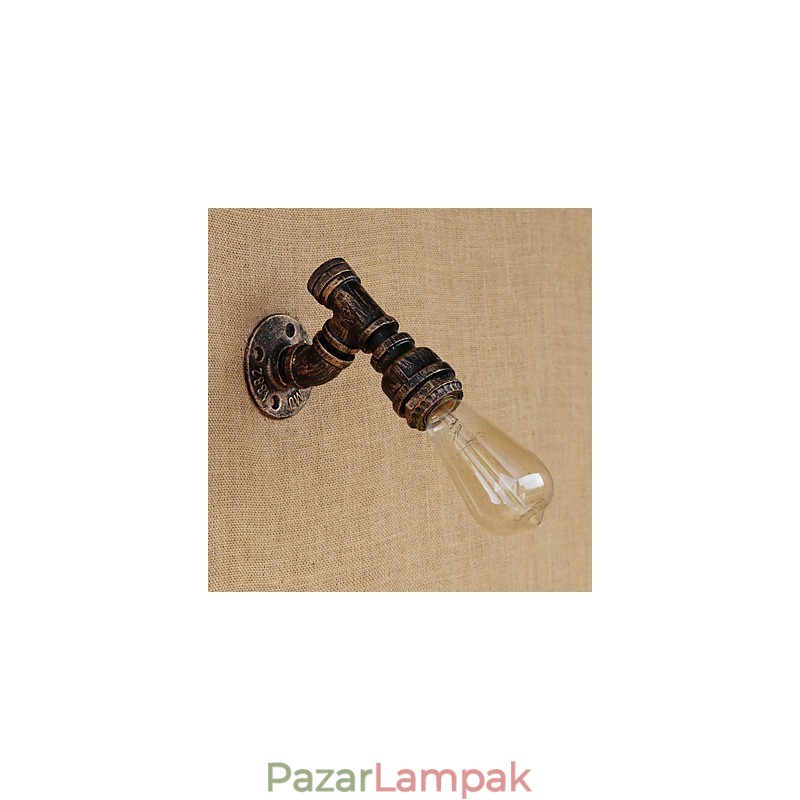 Country Retro Vintage Painting Feature Mini Style Ambient Light falilámpákhoz