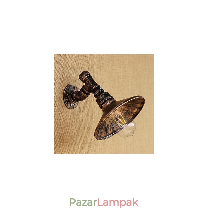 Country Retro Painting Feature Mini Style Ambient Light fali lámpákhoz