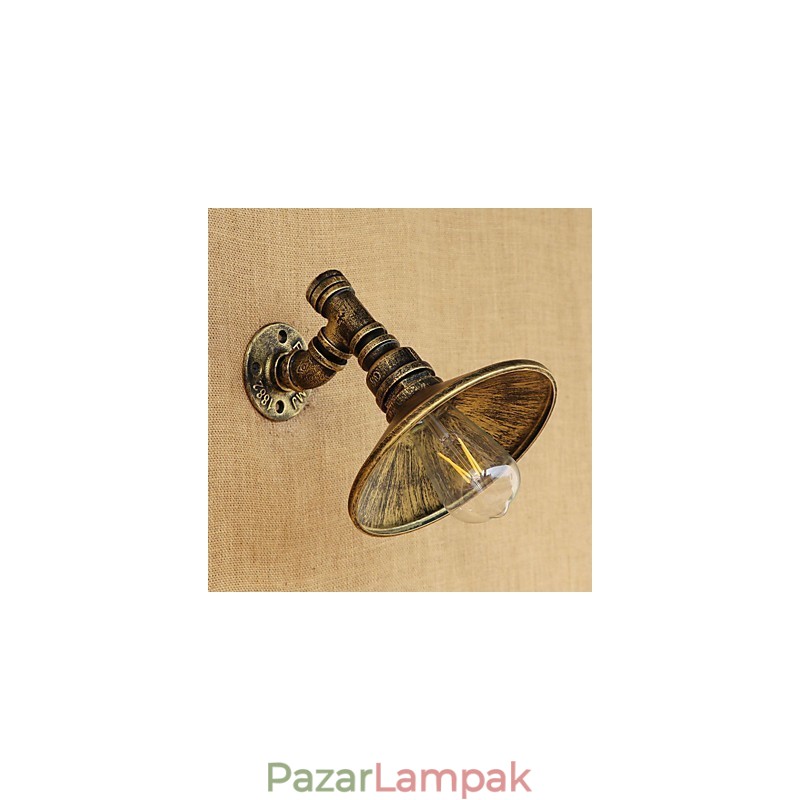 Country Retro Painting Feature Mini Style Ambient Light fali lámpákhoz