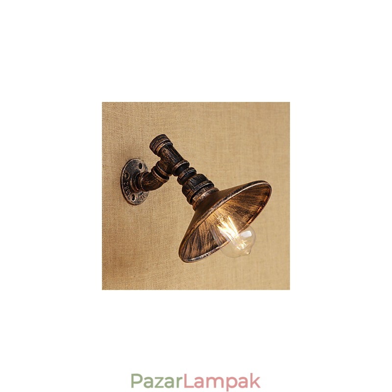 Country Retro Painting Feature Mini Style Ambient Light fali lámpákhoz