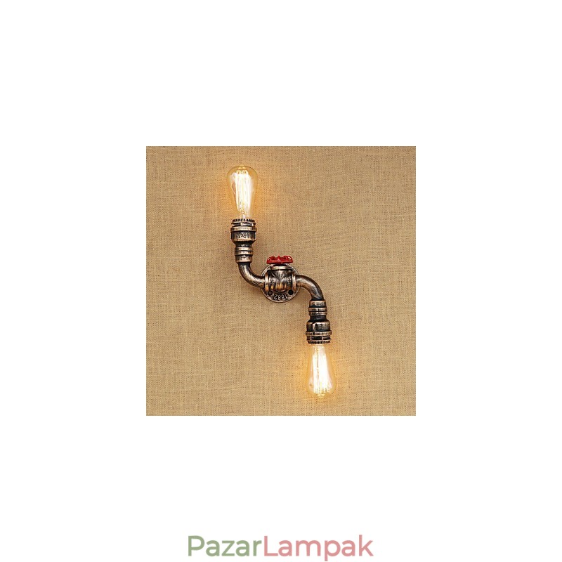 Rusztikus Lodge Country Brass funkció mini stílusú környezeti fényű fali lámpákhoz