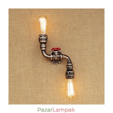 Rusztikus Lodge Country Brass funkció mini stílusú környezeti fényű fali lámpákhoz Rusztikus Lodge Country Brass funkció mini stílusú környezeti fényű fali lámpákhoz