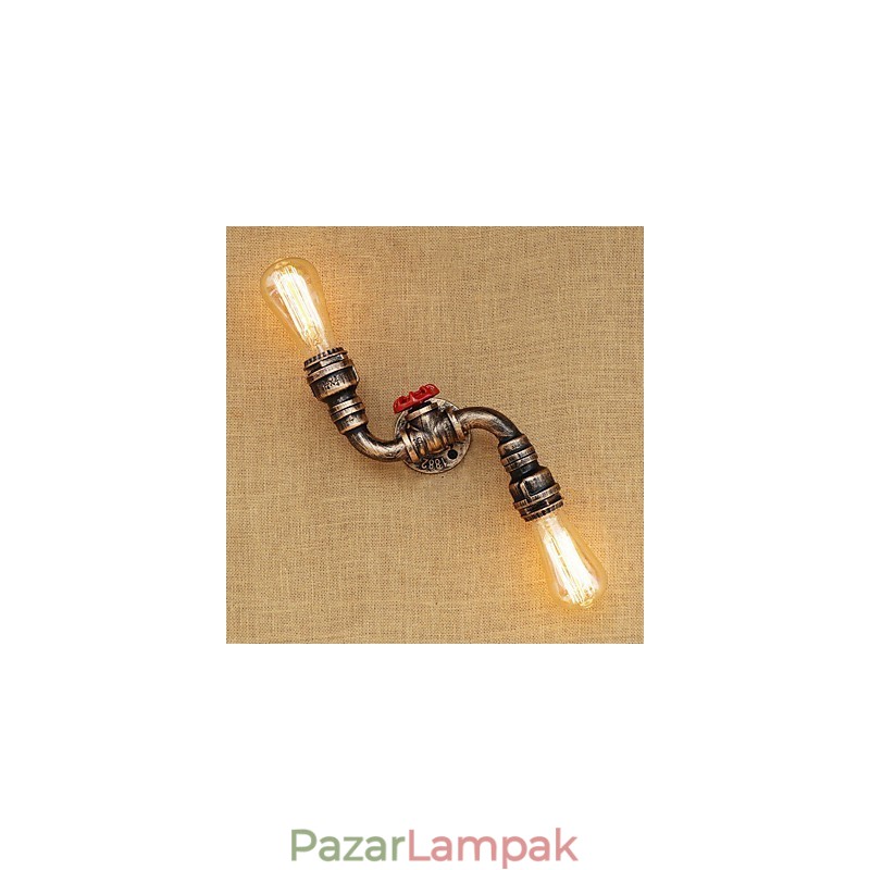 Rusztikus Lodge Country Brass funkció mini stílusú környezeti fényű fali lámpákhoz