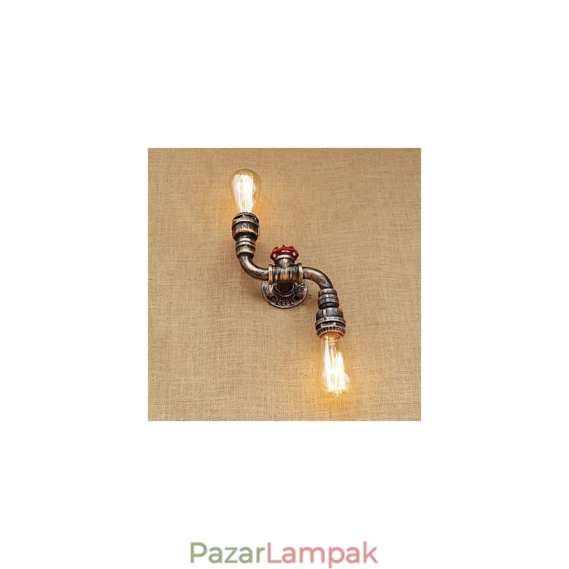 Rusztikus Lodge Country Brass funkció mini stílusú környezeti fényű fali lámpákhoz
