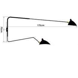 Modern, kortárs festési funkció a környező fényű falilámpákhoz