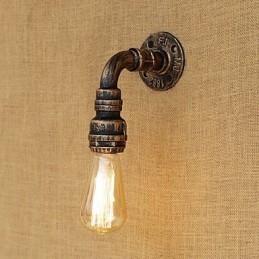 Country Retro Vintage Painting Feature Mini Style Ambient Light falilámpákhoz