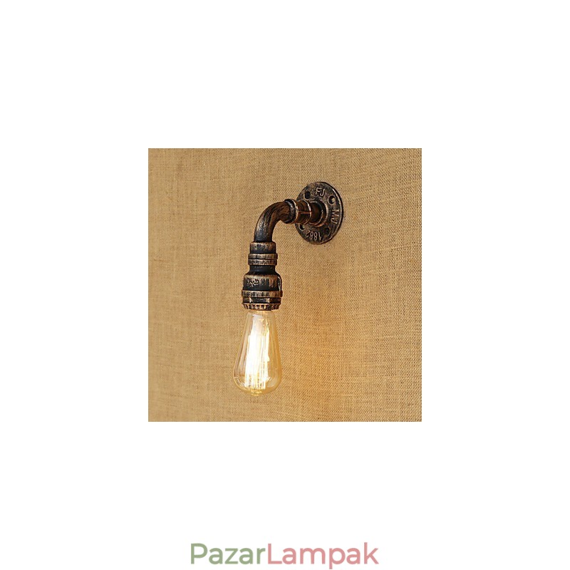 Country Retro Vintage Painting Feature Mini Style Ambient Light falilámpákhoz