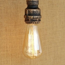 Country Retro Vintage Painting Feature Mini Style Ambient Light falilámpákhoz