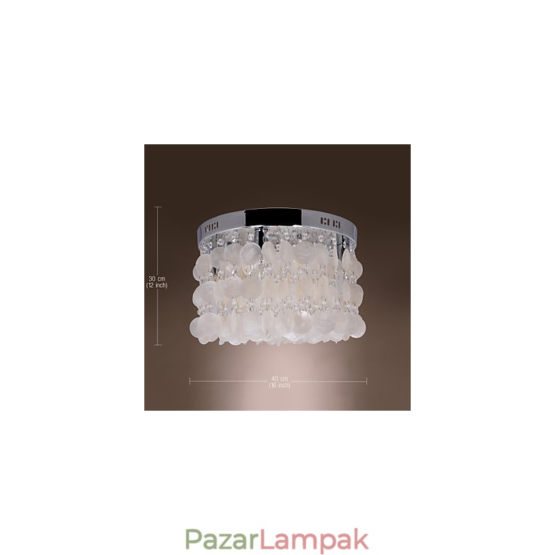 Modern, modern kristály mini stílusú, krómozott süllyesztett tartó