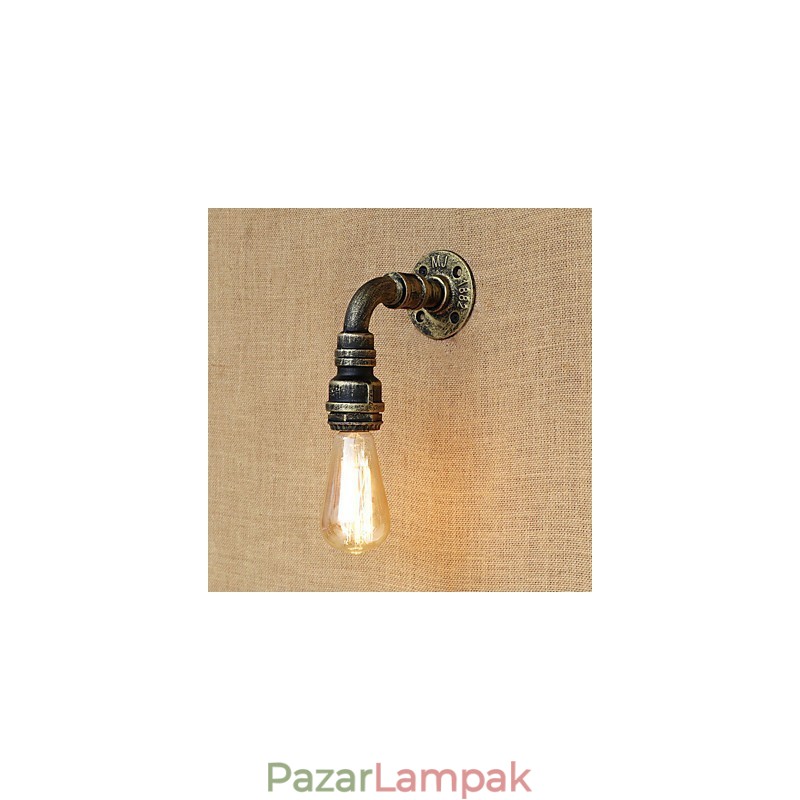 Country Retro Vintage Painting Feature Mini Style Ambient Light falilámpákhoz