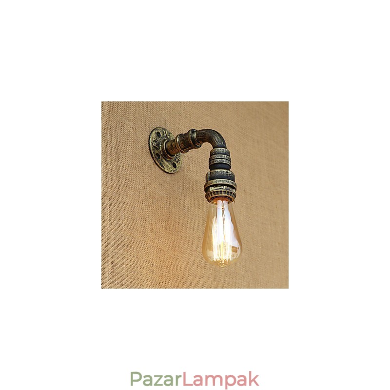 Country Retro Vintage Painting Feature Mini Style Ambient Light falilámpákhoz