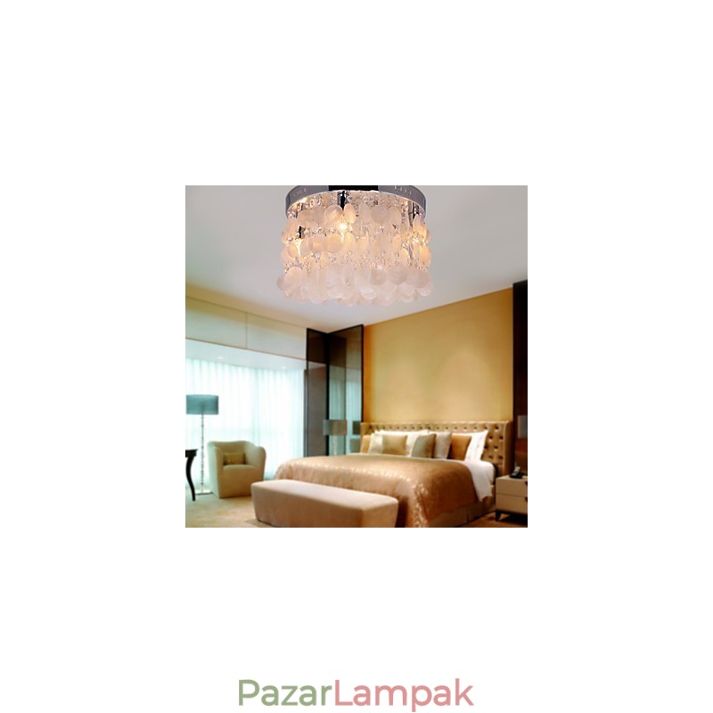 Modern, modern kristály mini stílusú, krómozott süllyesztett tartó