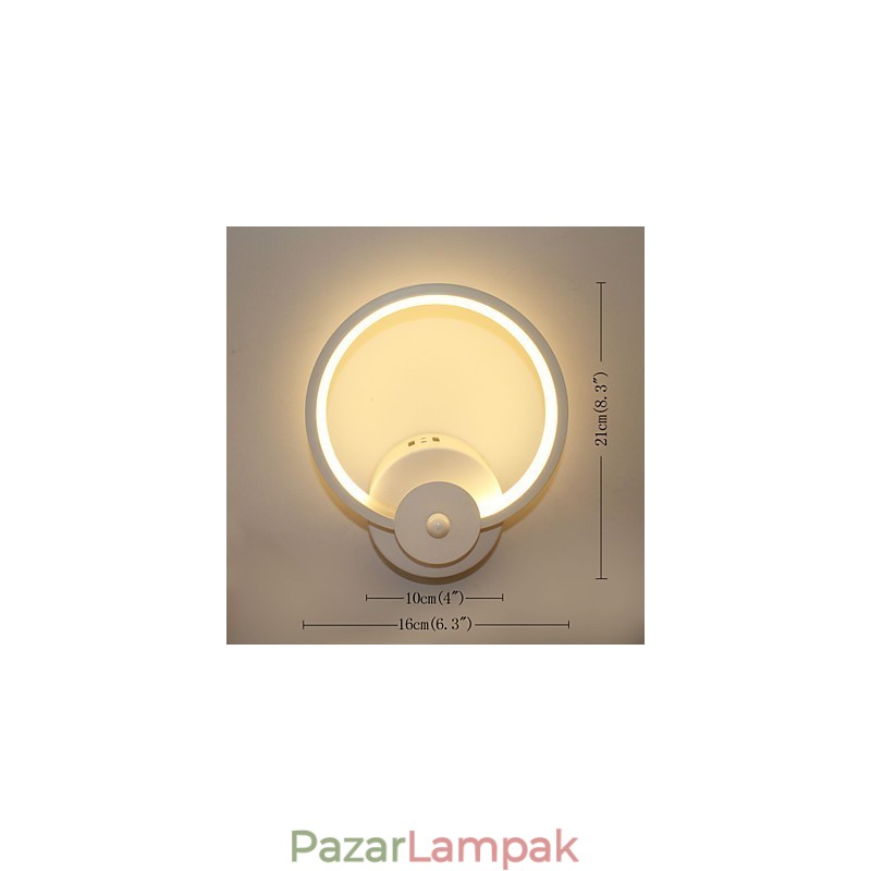 Modern minimalista kreatív éjjeli lámpa beágyazott lámpa bejárati lépcsők hálószoba fali világítás