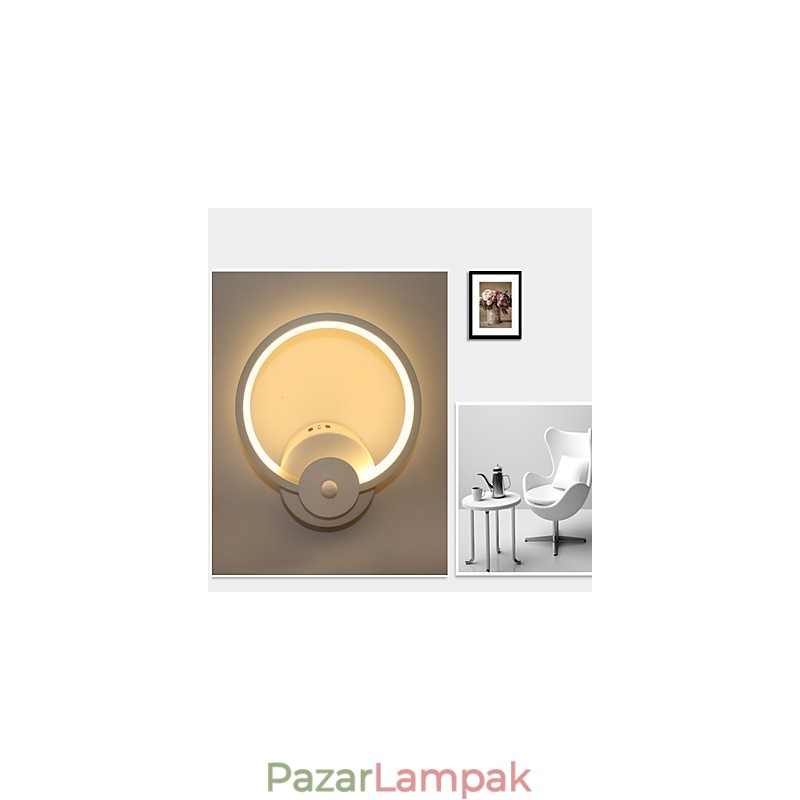 Modern minimalista kreatív éjjeli lámpa beágyazott lámpa bejárati lépcsők hálószoba fali világítás