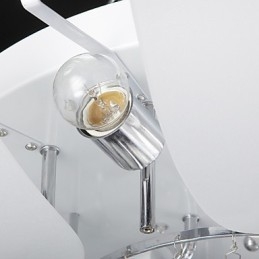Flush Mount Crystal Modern kortárs, hagyományos klasszikus fém