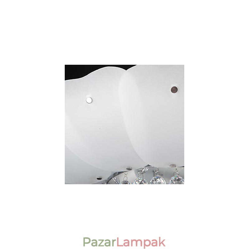 Flush Mount Crystal Modern kortárs, hagyományos klasszikus fém