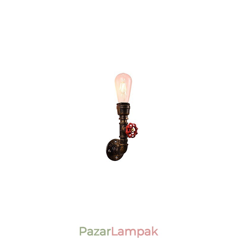 Fali lámpa fali lámpák Fali vas fali lámpa Buta fekete fénykard lámpa a falon