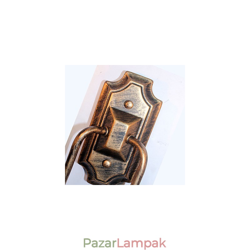 Retro egyszerű fali lámpa Folyosó Előszoba Dupla fejlámpa Hálószoba Nappali Fali lámpa Világítás