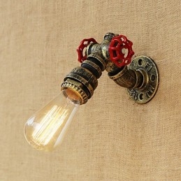 Country Retro Painting Function Mini Style Ambient Light falilámpákhoz