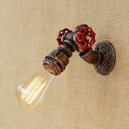 Country Retro Painting Function Mini Style Ambient Light falilámpákhoz