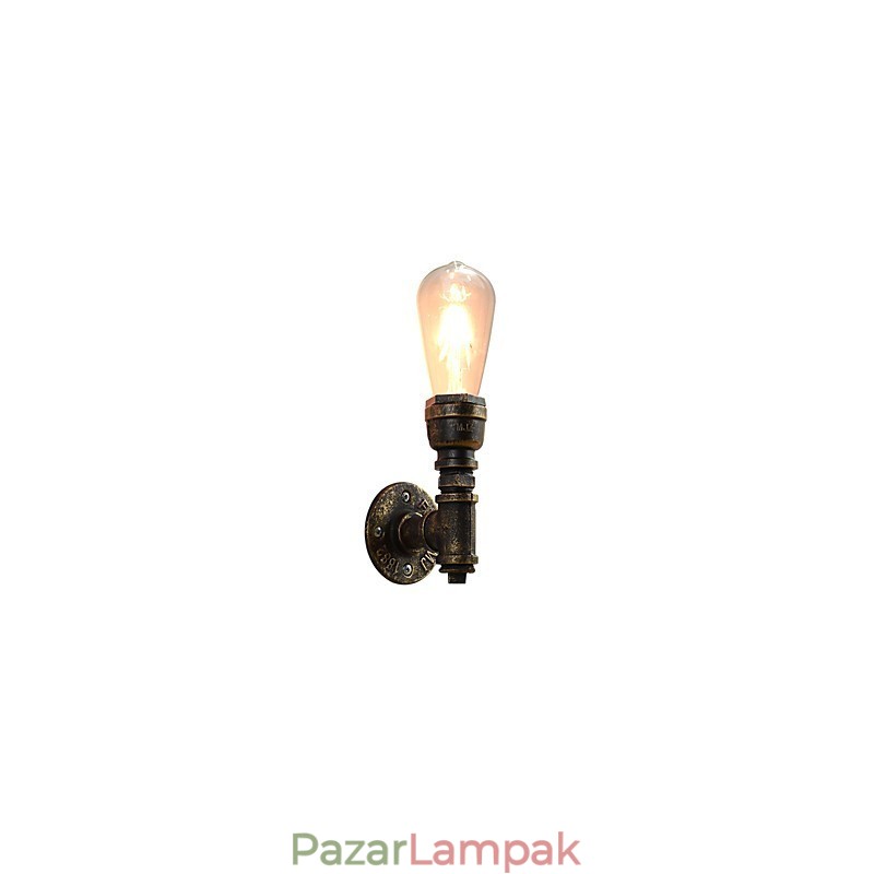Fali lámpa fali lámpák Fali vas fali lámpa Buta fekete fénykard lámpa a falon