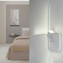 Hálószoba Éjjeli lámpa Fali lámpa Nordic Kreatív Minimalista Modern Nappali Fali lámpa Folyosó Lépcső Fények