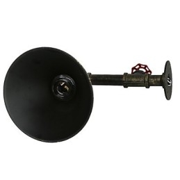 loft Retro Ipari Falikar Étterem és Bár Fém Water Pipe Fali lámpa