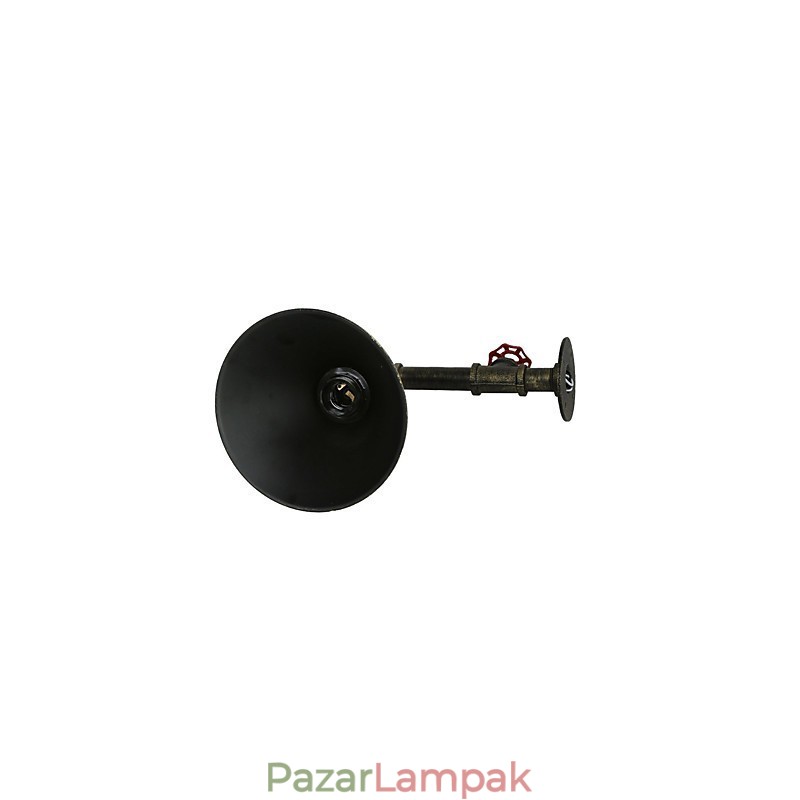 loft Retro Ipari Falikar Étterem és Bár Fém Water Pipe Fali lámpa