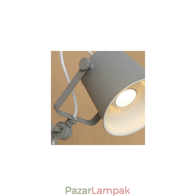 Festett acél fali lámpa néma fekete amerikai kávé dekoráció Retro fali lámpa fénykard lámpa a falon