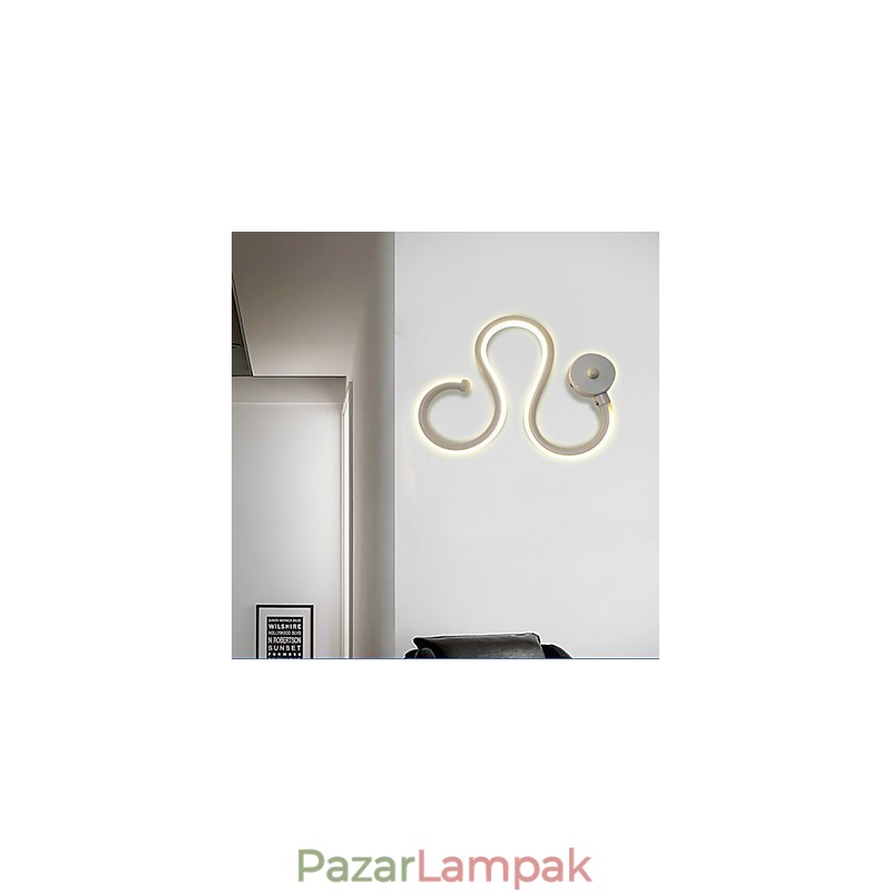 Modern minimalista lámpa Alumínium lámpa hálószoba éjjeli lámpa dekoráció tervezők formázott folyosó világítás kreatív nappali lámpák