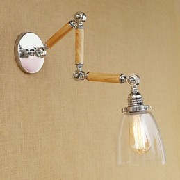 Country Retro galvanizált funkció lengőkaros szemvédő lengőkaros lámpákhoz