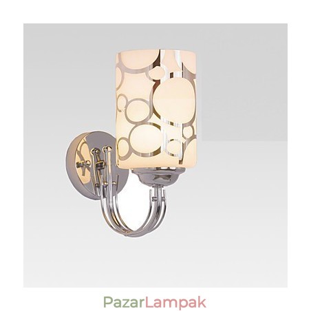 Fémes modern kortárs süllyesztett és mennyezeti hugger lámpa, fali lámpa fali lámpa